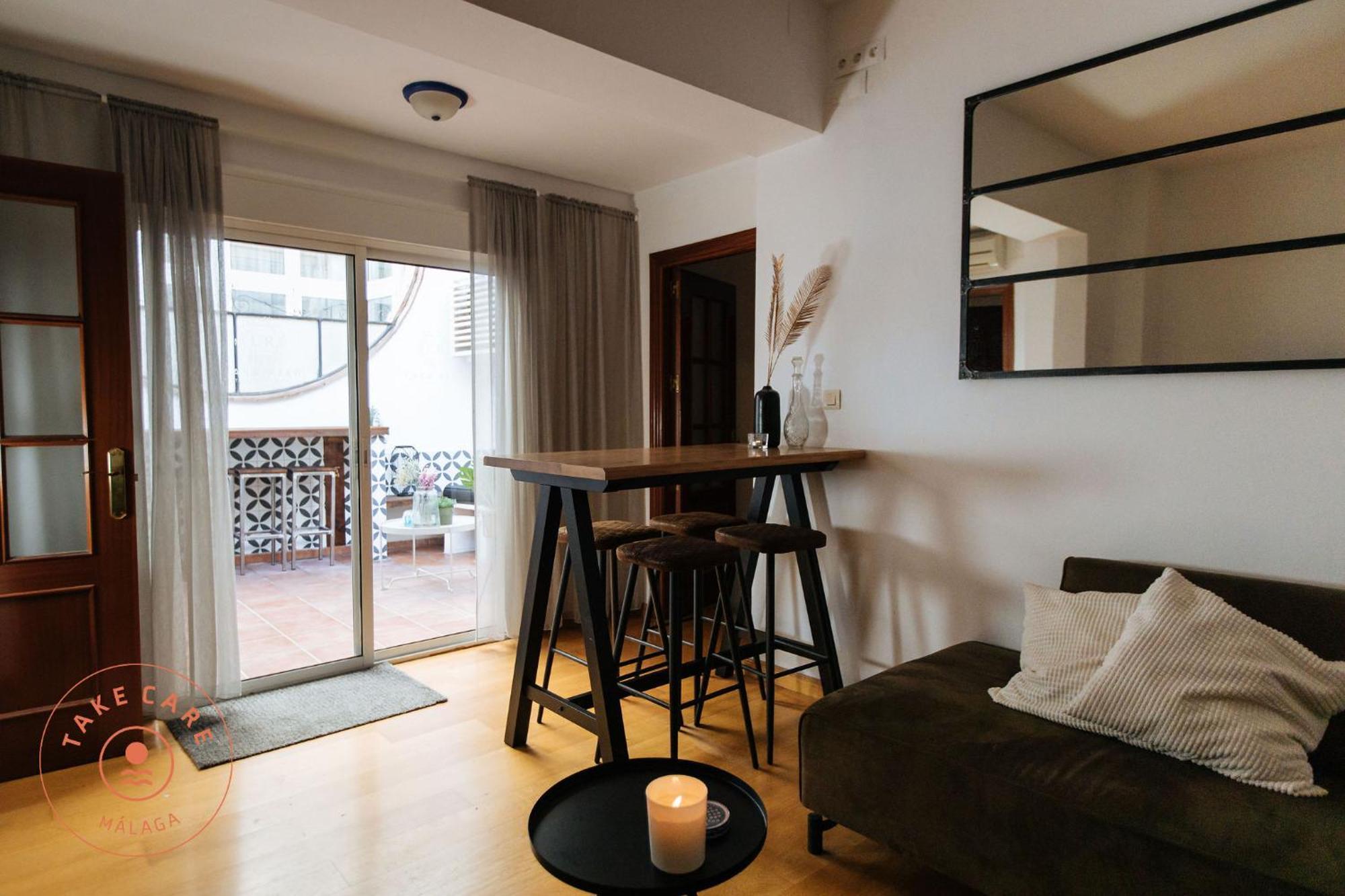 Apartment Casa Riad With Spacious Patio - Tcm Málaga Dış mekan fotoğraf